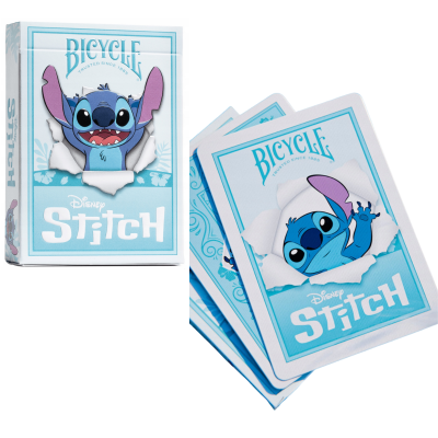 097199 BICYCLE KARTY DO GRY STITCH DISNEY