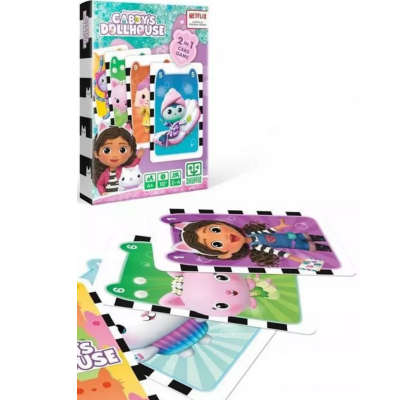 101402 KARTY DO GRY MEMO PIOTRUŚ KOCI DOMEK GABI