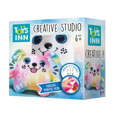 299445 MASKOTKA PIESEK  DO KOLOROWANIA STNUX