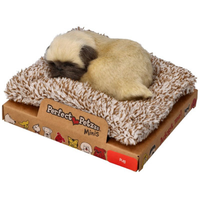 999034 MASKOTKA ŚPIĄCY PIESEK MOPS PERFECT PETZZZ DŹWIĘK