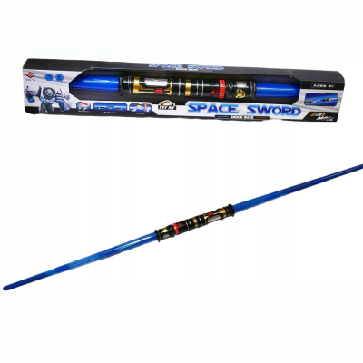 394671 MIECZ ŚWIETLNY WOJOWNIK ŚWIATŁO 2 KOLORY 76CM