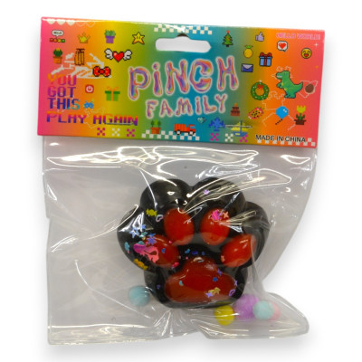 11618 GNIOTEK SQUISHY ŁAPKA RÓŻNE KOLORY 10CM