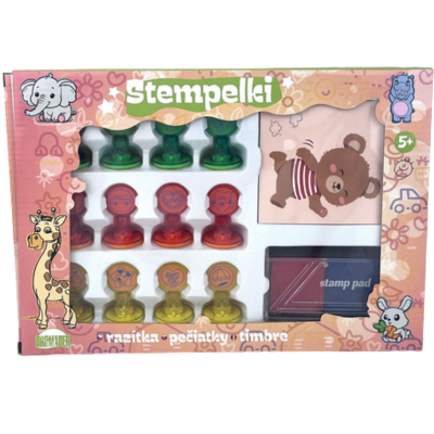 013670 PIECZĄTKI STEMPELKI OZDOBNE 6SZT