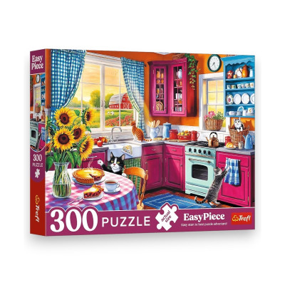 23102 TREFL PUZZLE PORANEK W KUCHNI EASYPIECE 300 EL