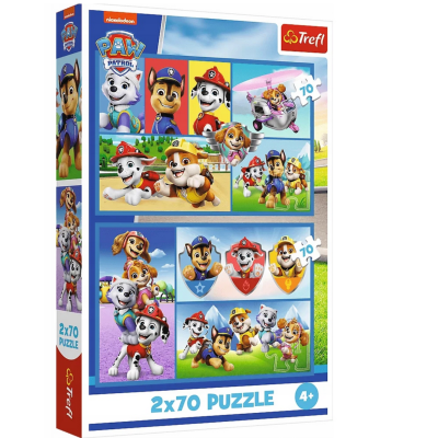 34441 TREFL PUZZLE PSI PATROL 2 X 70 EL
