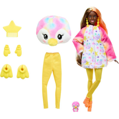 HRK40 LALKA BARBIE CUTIE REVAL KOSTIUM PINGWIN