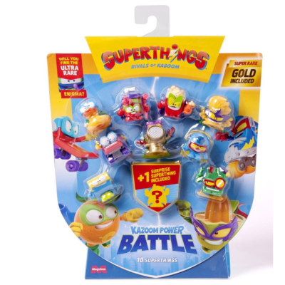 36532/1 SUPER ZINGS THINGS 10 FIGUREK SERIA 14 KAZOOM POWER BATTLE