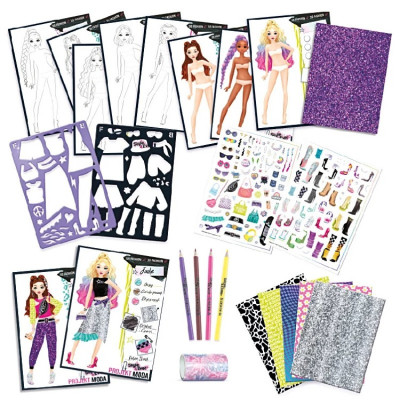 094473 KREATYWNY ZESTAW MODA PROJEKT STYLIZACJE EPEE