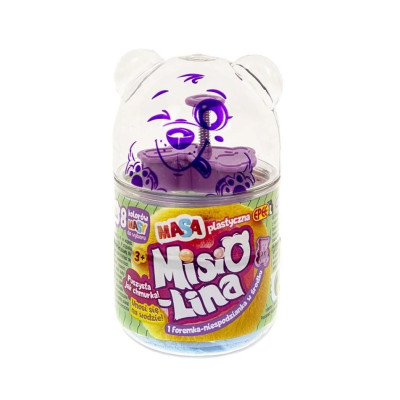 603906 MISIOLINA MASA PLASTYCZNA 60G + FOREMKA NIEBIESKI EPEE
