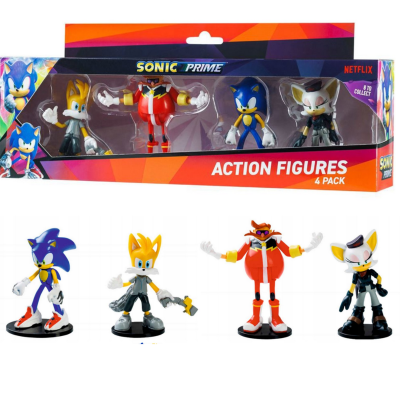 SONIC1 SONIC THE HEDGEHOG 4 FIGURKI AKCJI