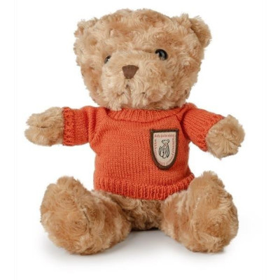 025141 MASKOTKA PLUSZAK BRĄZOWY MIŚ W SWETERKU 22CM DAFFI