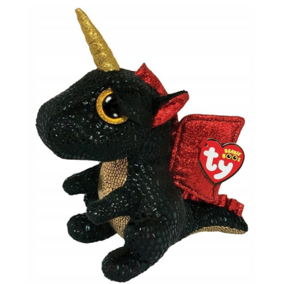 363216 MASKOTKA SMOK GRINDAL Z ROGIEM TY BEANIE BOOS 15CM