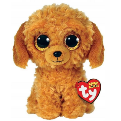 363773 MASKOTKA PIES PIESEK GOLDEN DOODLE NOODLESS TY BEANIE BOOS 15CM