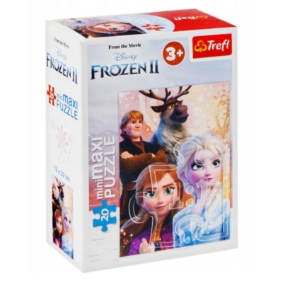 21083 TREFL MINI MAXI PUZZLE FROZEN KRAINA LODU ANNA 20 EL