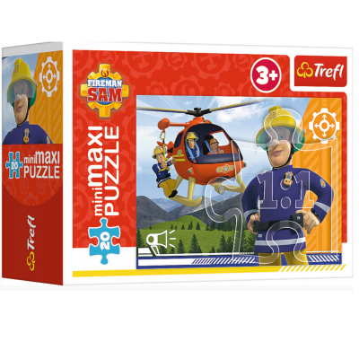 21112 TREFL MINI MAXI PUZZLE STRAŻAK SAM 20 EL