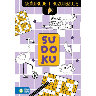 996036 KSIĄŻECZKA GŁÓWKUJĘ I ROZWIĄZUJĘ - SUDOKU