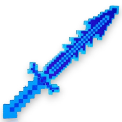 058331 MIECZ EGIPSKI PIXEL ŚWIATŁO DŹWIĘK RÓŻNE KOLORY 60CM