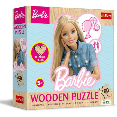 20282 TREFL PUZZLE DREWNIANE BARBIE ULUBIONA MODA 50EL