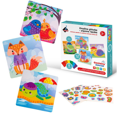 113746 PIANKOWA WYKLEJANKA ZWIERZĘTA GENIALNY DZIECIAK ASKATO