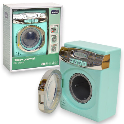 470421 PRALKA DLA DZIECI NA BATERIE AGD ŚWIATŁO DŹWIĘK