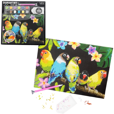 962102 NICE DIAMENT DIAMENTOWA MOZAIKA PAPUGI PAPUGA