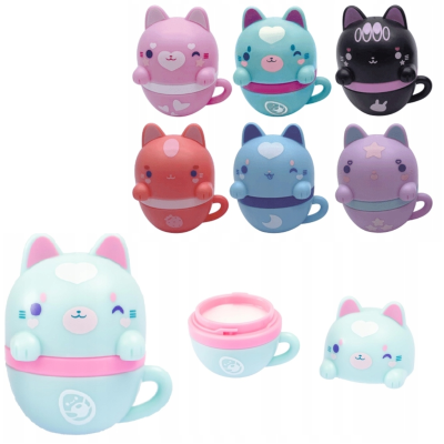 485403 MOMOMI BŁYSZCZYK BALSAM DO UST KOTEK RÓŻNE KOLORY