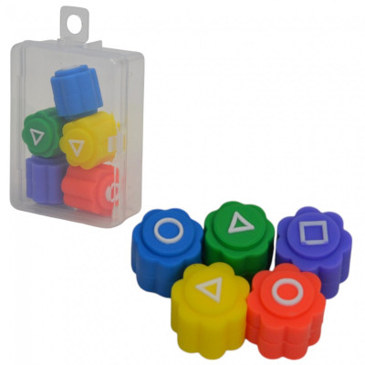 GRA GONGGI KOSTKI SQUID GAME Z PODKŁADKĄ W PUDEŁKU