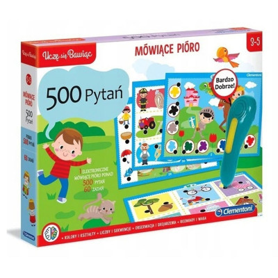 507825 CLEMENTONI MÓWIĄCE PIÓRO 500 PYTAŃ