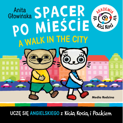 652314 KSIĄŻECZKA KICIA KOCIA SPACE PO MIEŚCIE AKADEMIA