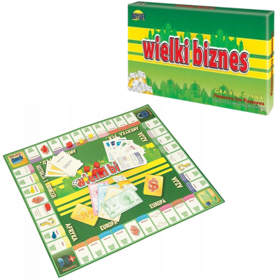 006061 DROMADER GRA PLANSZOWA WIELKI BIZNES - DUŻY