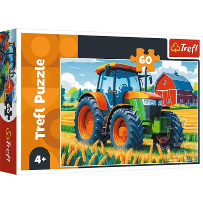 16492 TREFL PUZZLE POJAZD ROLNIKA TRKTOR 60 EL