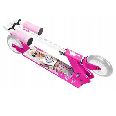 000423 HULAJNOGA DWUKOŁOWA BARBIE