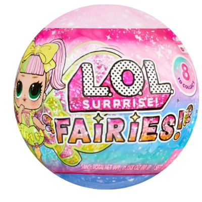 523932 LOL SURPRISE LOL SURPRISE FAIRIES WRÓŻKI LALECZKA NIESPODZIANKA