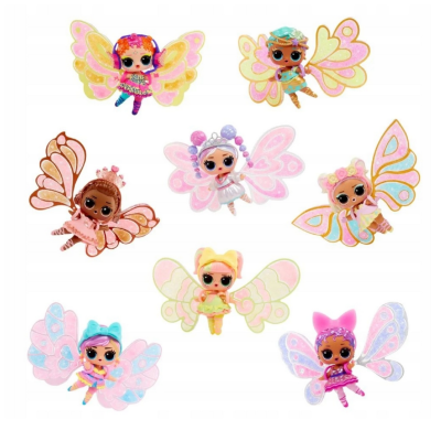 523932 LOL SURPRISE LOL SURPRISE FAIRIES WRÓŻKI LALECZKA NIESPODZIANKA