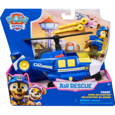 6071173 PSI PATROL AIR RESCUE CHASE FIGURKA Z HELIKOPTEREM RATUNKOWYM
