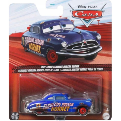 DXV70 AUTA CARS 3 POJAZD HUDSON FABULOUS HORNET AUTKO METALOWE MATTEL