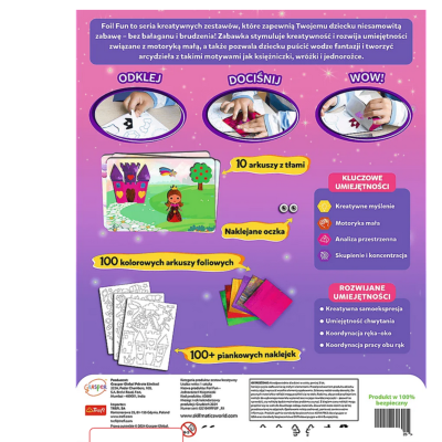 62602 SKILLMATICS FOIL FUN WYKLEJANKA JEDNOROŻCE I KSIĘŻNICZKI