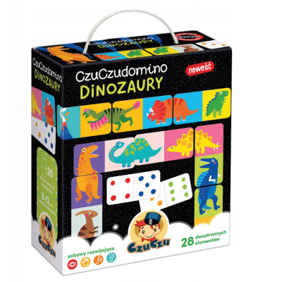 491620 CZUCZU  DOMINO DINOZAURY