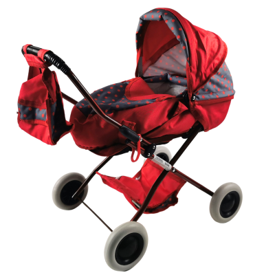 WÓZEK DLA LALEK Z NOSIDEŁKIEM ZUZIA SKŁADANY RÓŻNE KOLORY