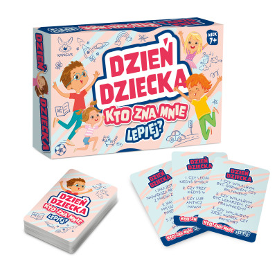 175895 GRA DZIEŃ DZIECKA, KTO ZNA MNIE LEPIEJ? KANGUR