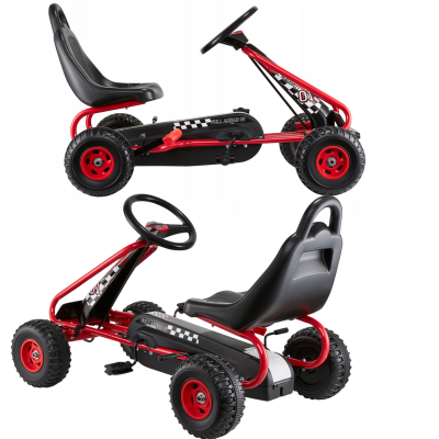 852719 GOKART NA PEDAŁY SPORTOWY JEŹDZIK SMILY PLAY