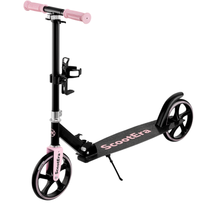 852856 HULAJNOGA 2 KOŁOWA METALOWA RÓŻOWA