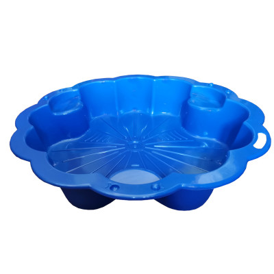 69480 PIASKOWNICA ZAMYKANA BASEN STOKROTKA 2W1 NIEBIESKA