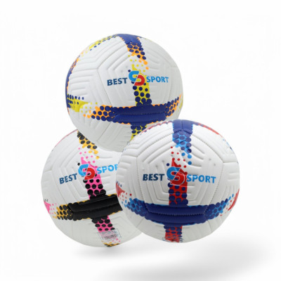 1110183 PIŁKA DO GRY W PIŁKĘ NOŻNĄ RÓŻNE KOLORY BEST SPORT