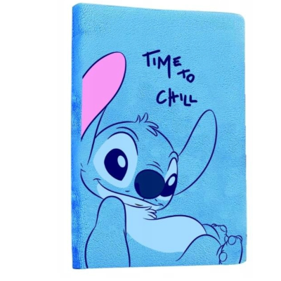 136685 NOTES A5 PAMIĘTNIK PLUSZOWY NOTATNIK STITCH ANGEL 2 KOLORY