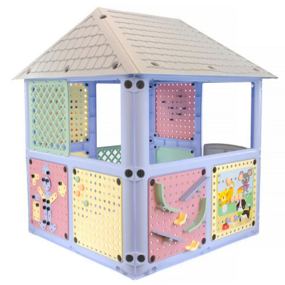 M12795 MOCHTOYS DOMEK OGRODOWY SMART HOUSE PASTELOWY CENTRUM ZABAW