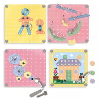 M12795 MOCHTOYS DOMEK OGRODOWY SMART HOUSE PASTELOWY CENTRUM ZABAW