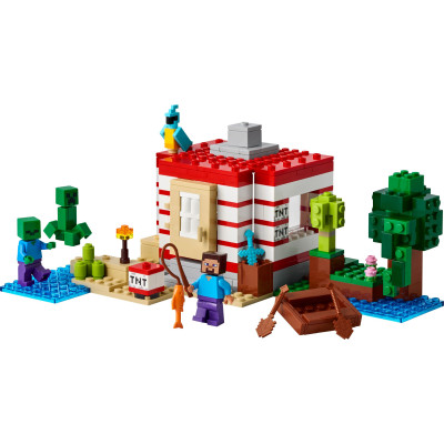 21275 LEGO MINECRAFT DOM TNT W DŻUNGLI
