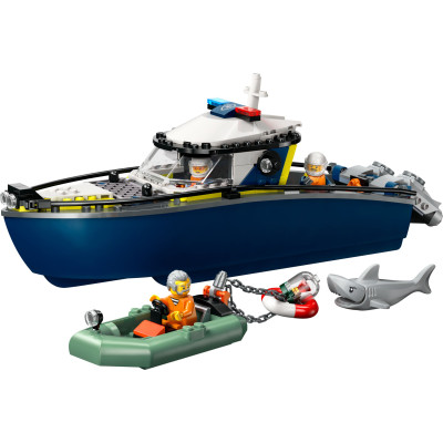 60456 LEGO CITY POŚCIG ŁODZIĄ POLICYJNĄ