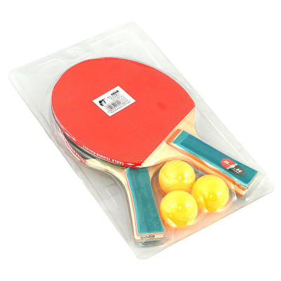 216877 ZESTAW PALETEK RAKIETKA DO PING PONGA + PIŁECZKI ADAR